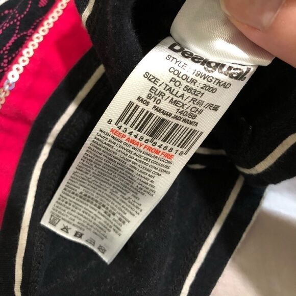 Desigual Girl’s Mandalas Sailor Top - Picture 10 of 10